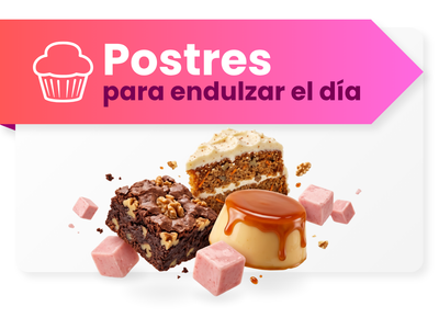 Postres y snacks