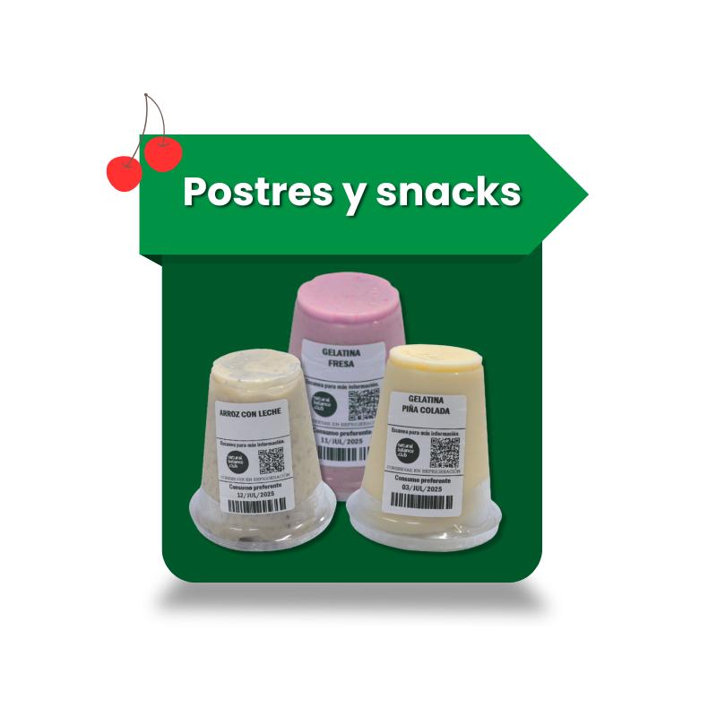 Postres y snacks