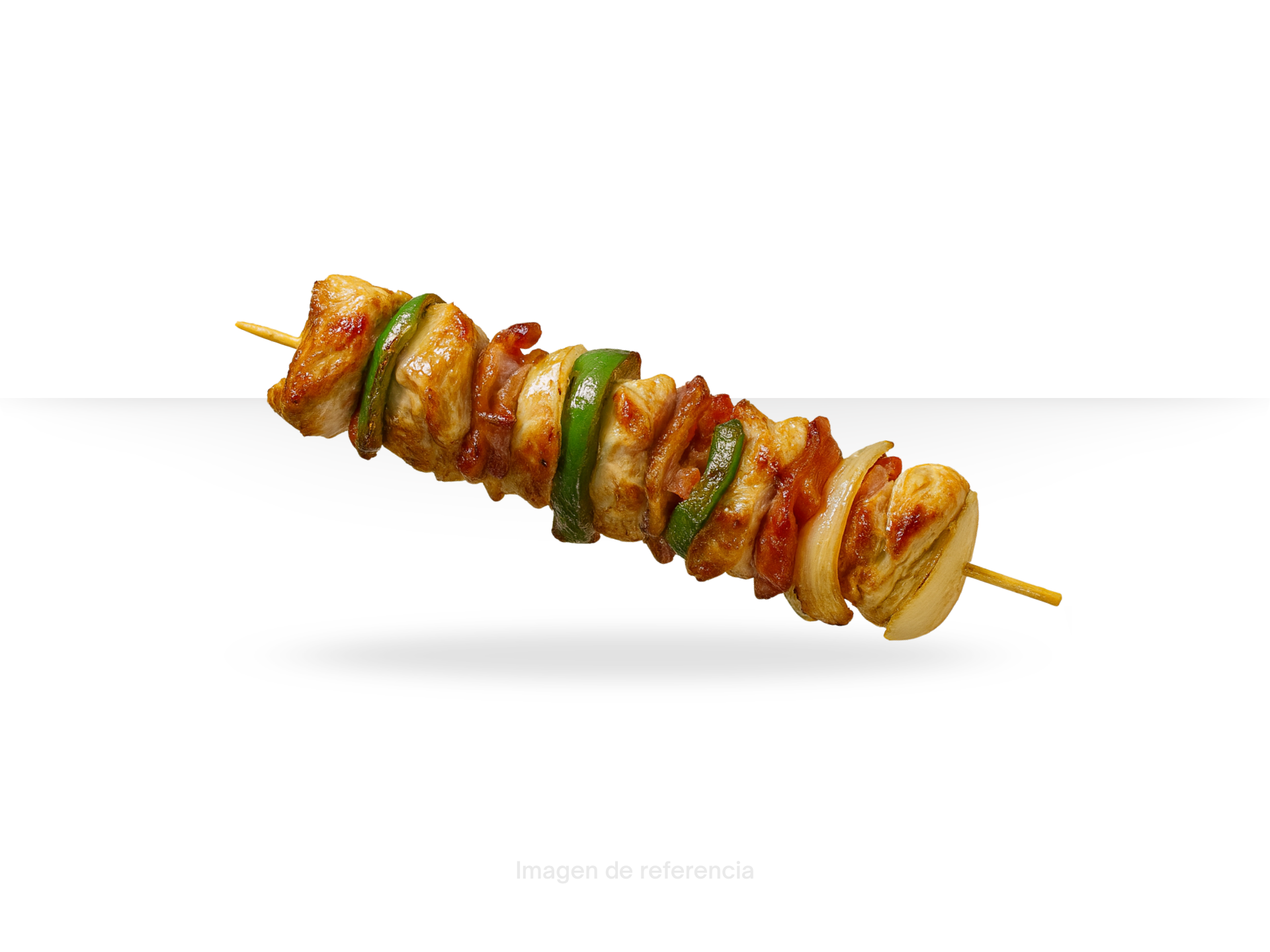 Brocheta de pechuga de pollo (Cocinado)