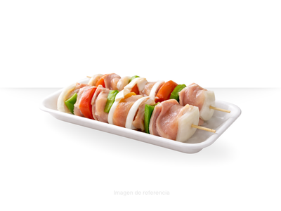 Brocheta de pechuga de pollo (Fresco)