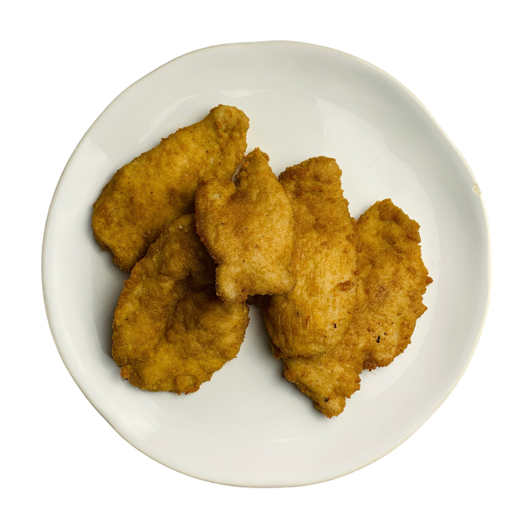 Media Milanesa de pollo empanizada (C)