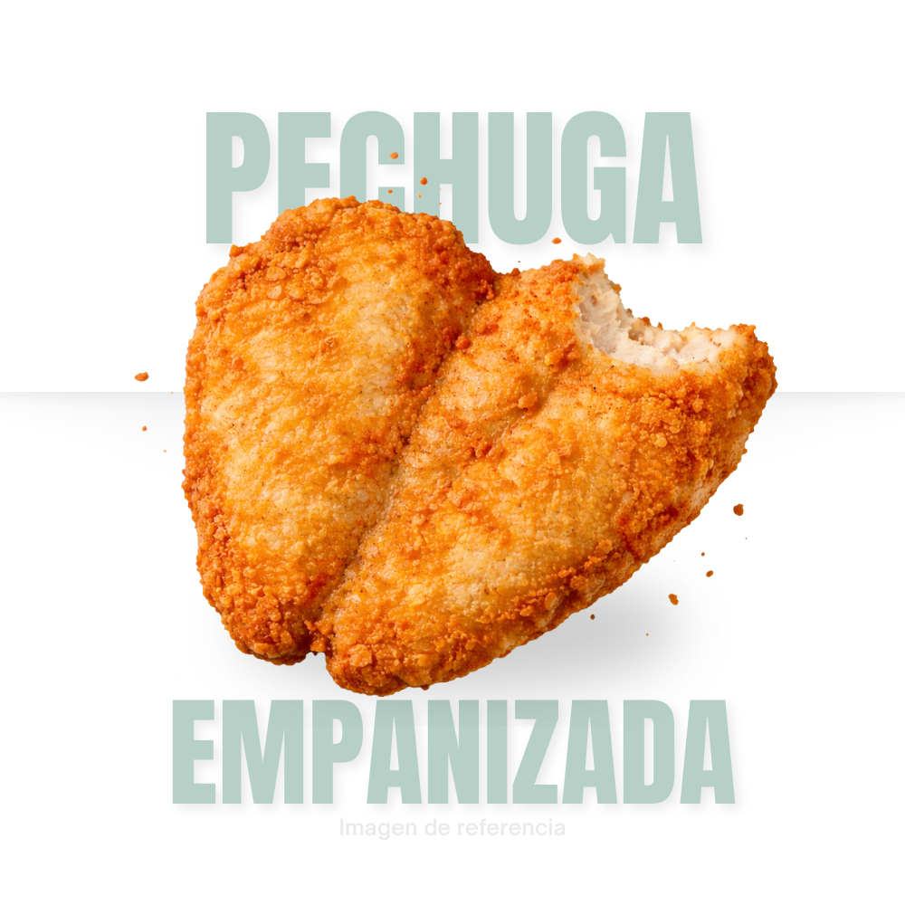 Milanesa de pollo empanizada (C)