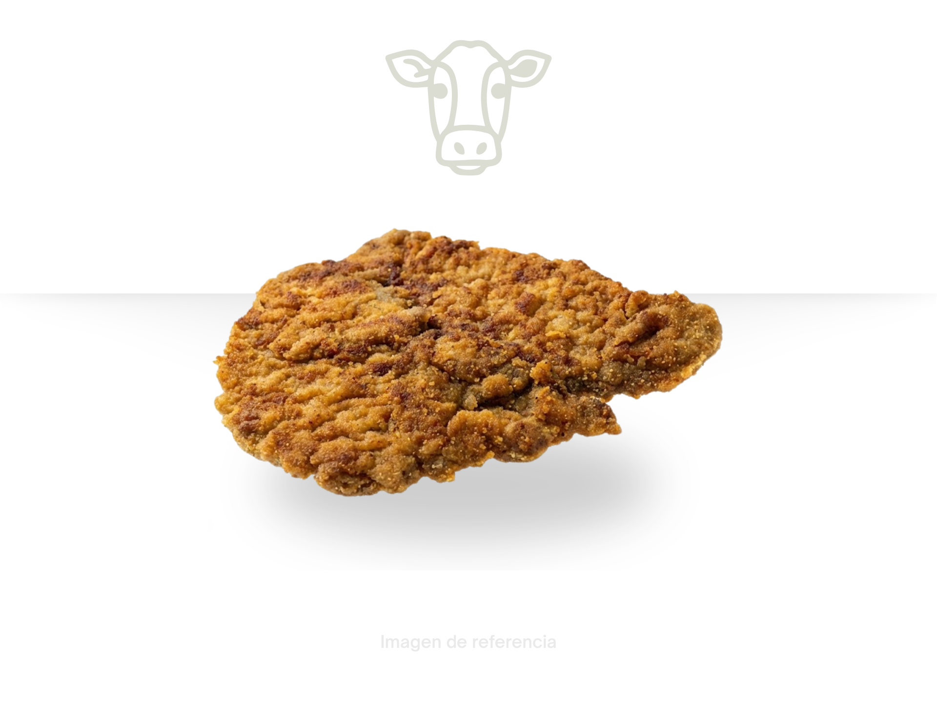 Milanesa de res empanizada (Cocinado)