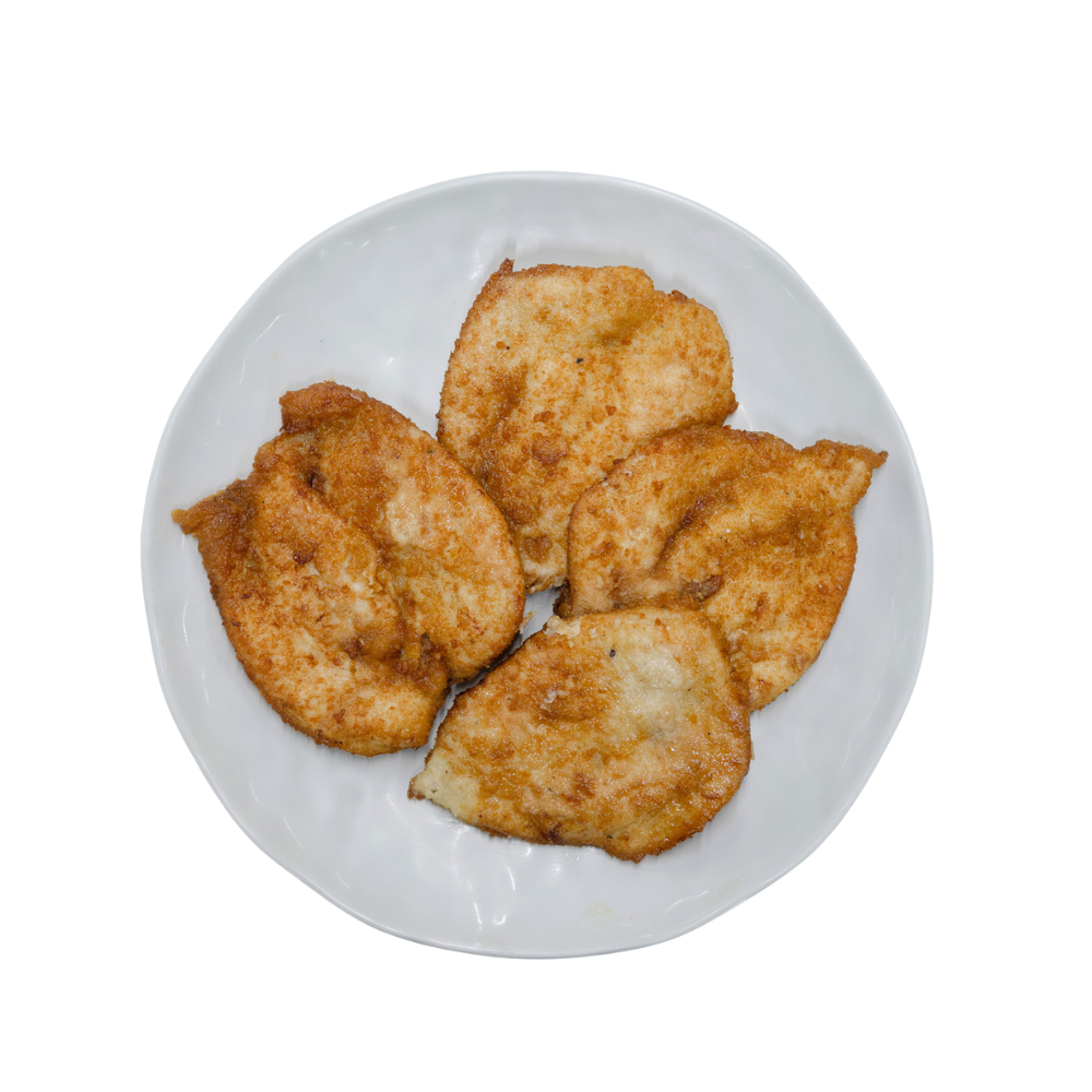 Milanesa de pollo empanizada (C)