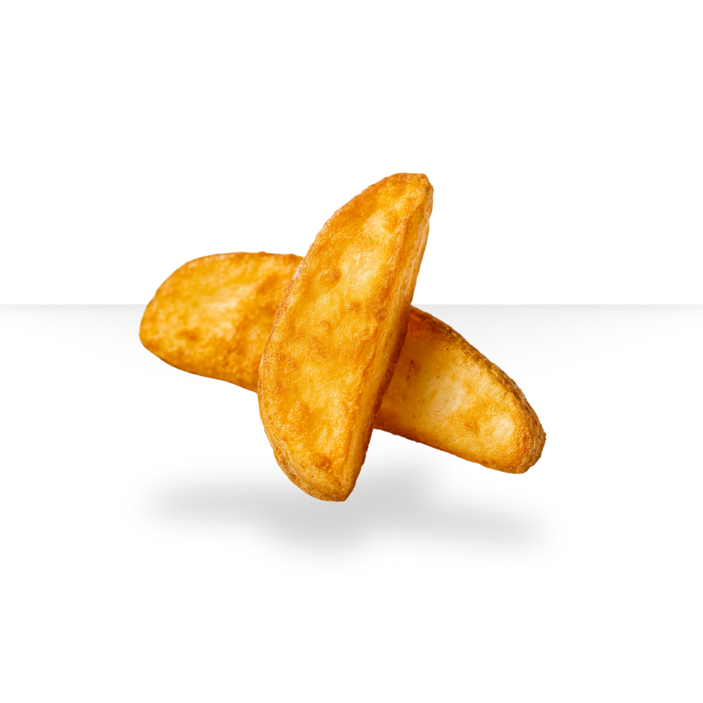 Papas fritas en gajo sazonada (C)