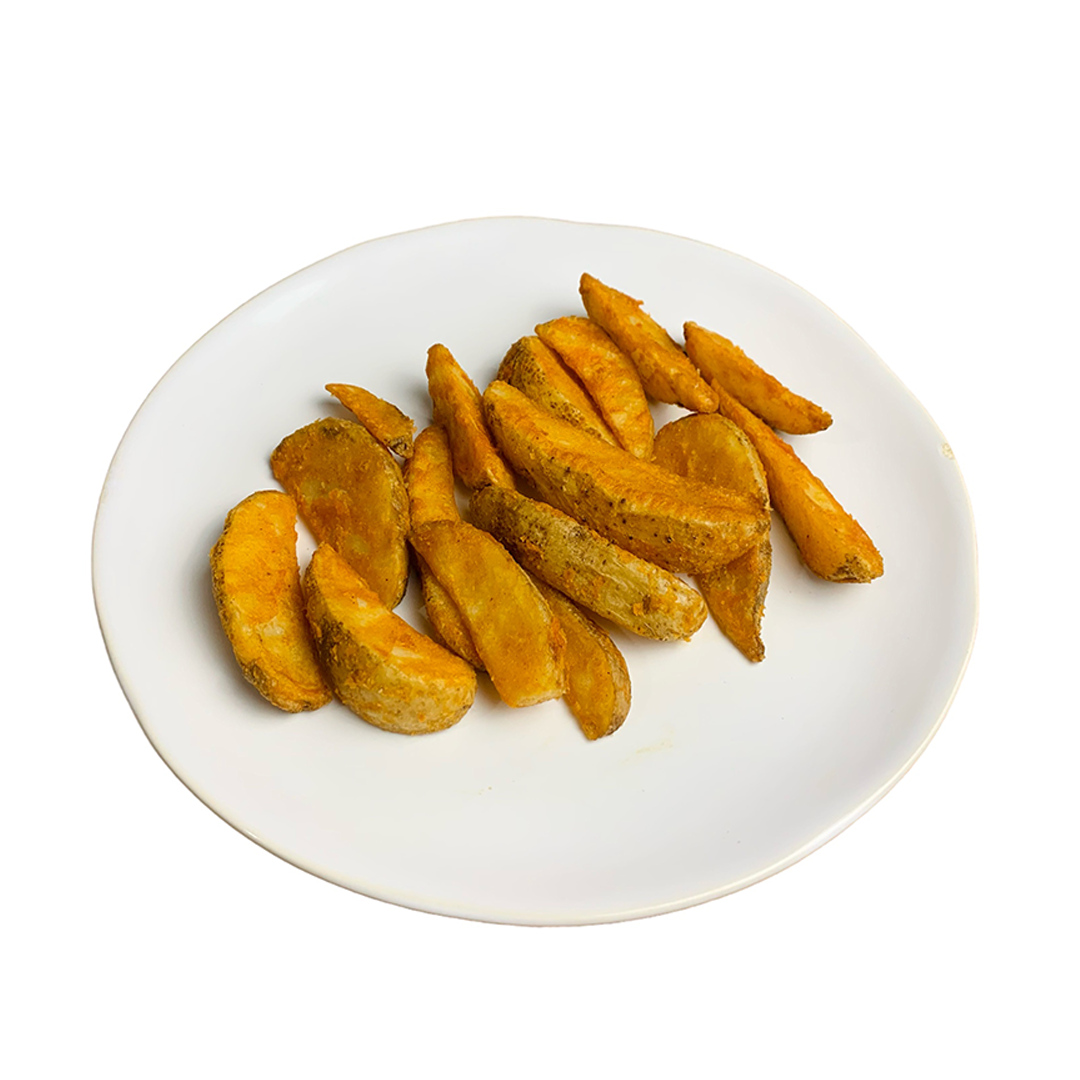 Papas fritas en gajo sazonada (C)