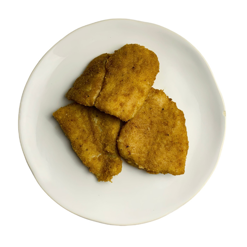 Pescado mero empanizado (Cocinado)