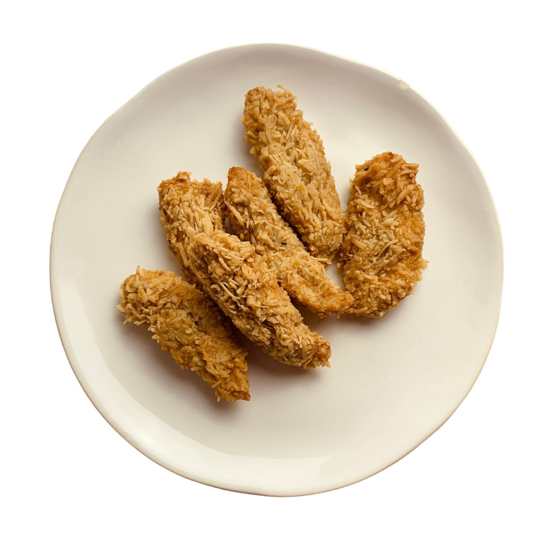 Tiras de pollo al coco (Cocinado)