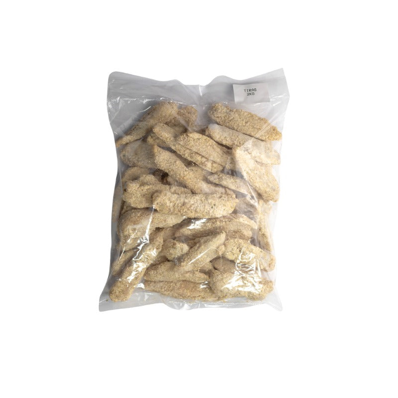 Tiras de pollo empanizadas (2kg)