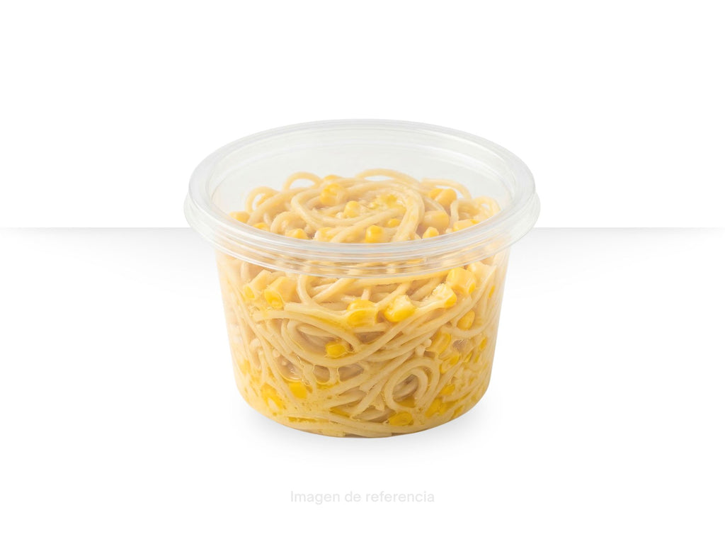 Espagueti con elote